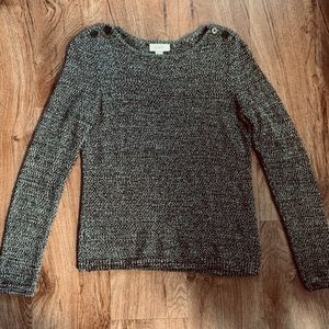 LOFT Black Sweater